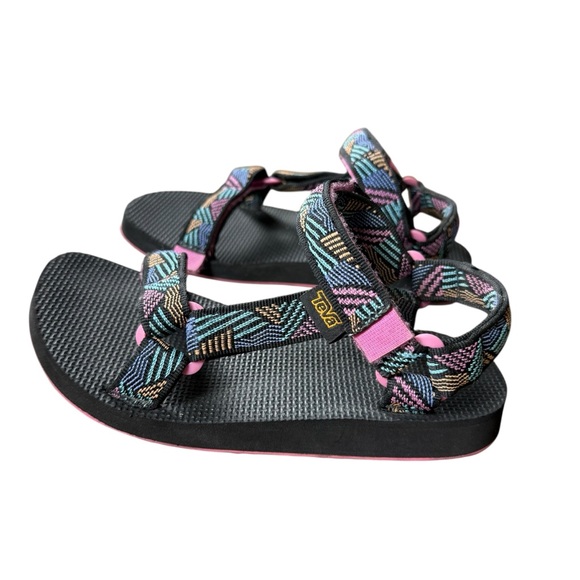 Girls Teva Sandals Size 1 - Picture 1 of 6